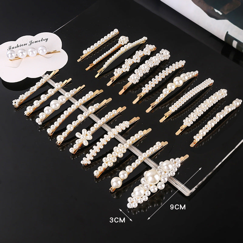 Wholesale Pearl Bow Hair Clips